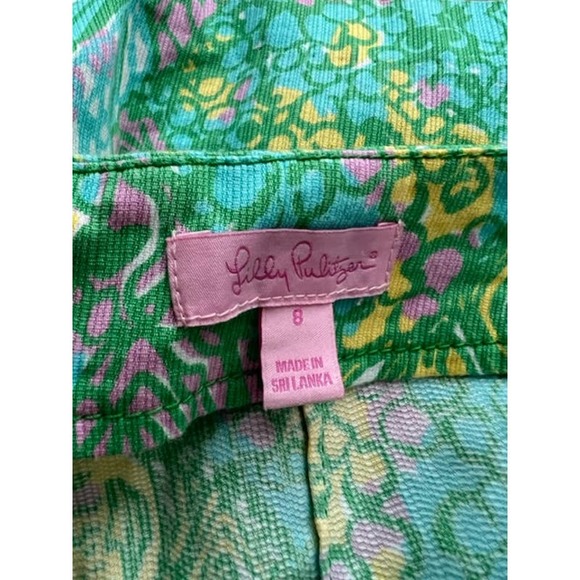 Lilly Pulitzer Deenie Sun Dance Shorts- Size 8 - Picture 3 of 6